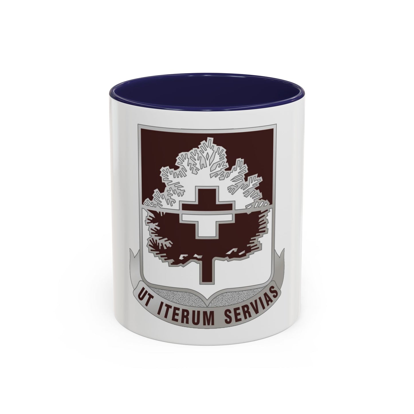 46 Medical Battalion (U.S. Army) Accent Coffee Mug
