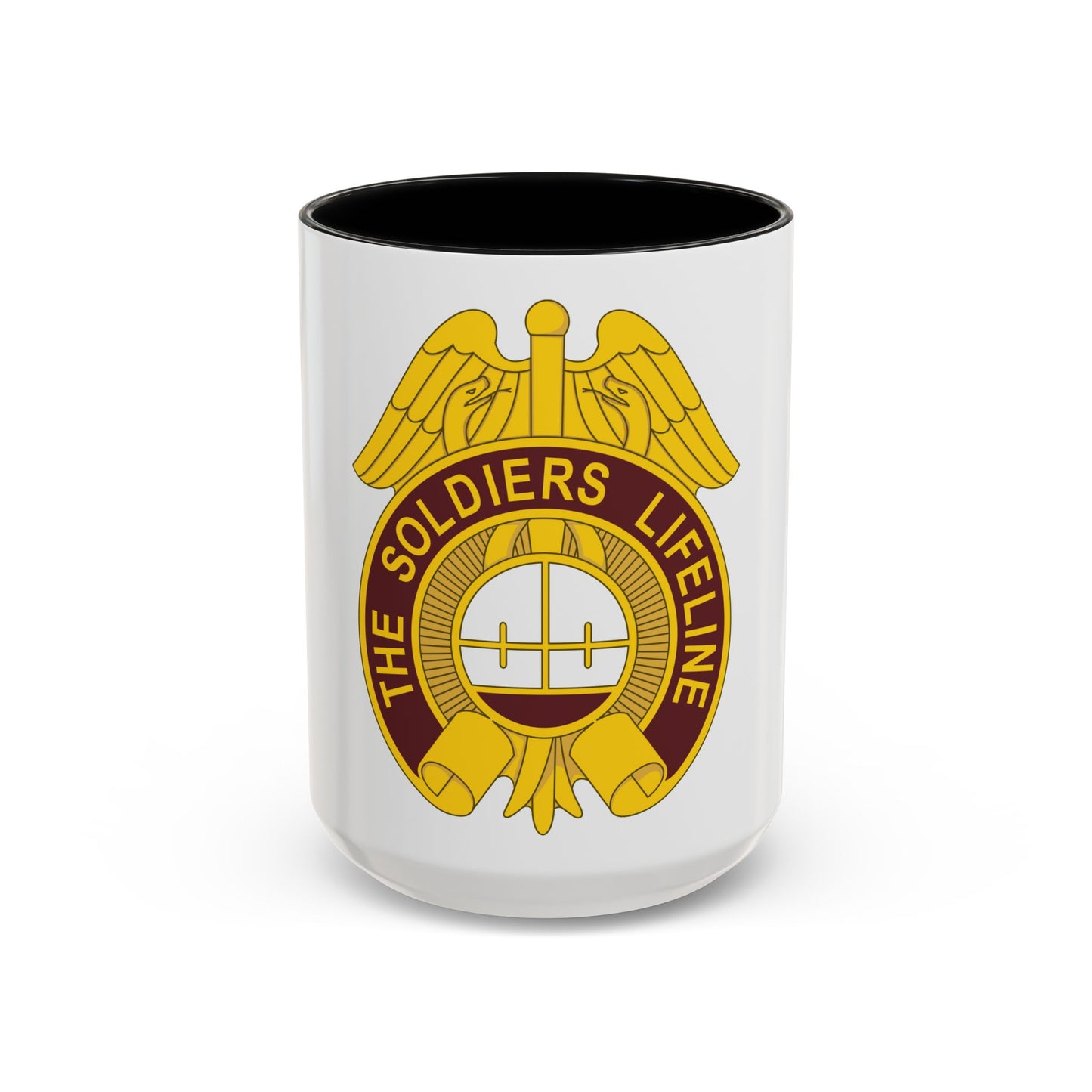 424 Medical Battalion (U.S. Army) Accent Coffee Mug
