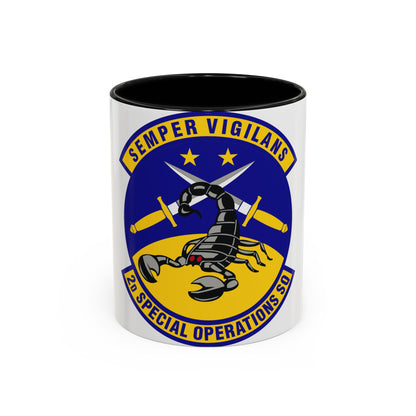 2d Special Operations Squadron (U.S. Air Force) Accent Coffee Mug