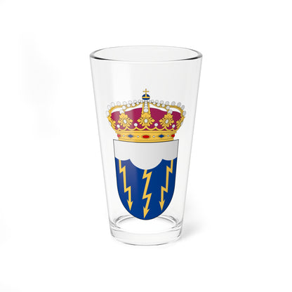 HMS Tordön vapen (Sweden) (Coat of Arms) Pint Glass 16oz