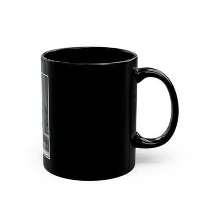 Acting Master S.B. Gregory, U.S.N. (U.S. Civil War) Black Coffee Mug