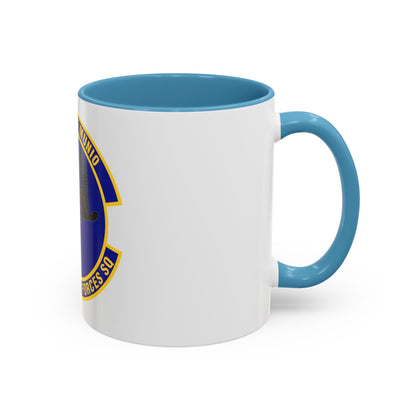 802d Security Forces Squadron (U.S. Air Force) Accent Coffee Mug