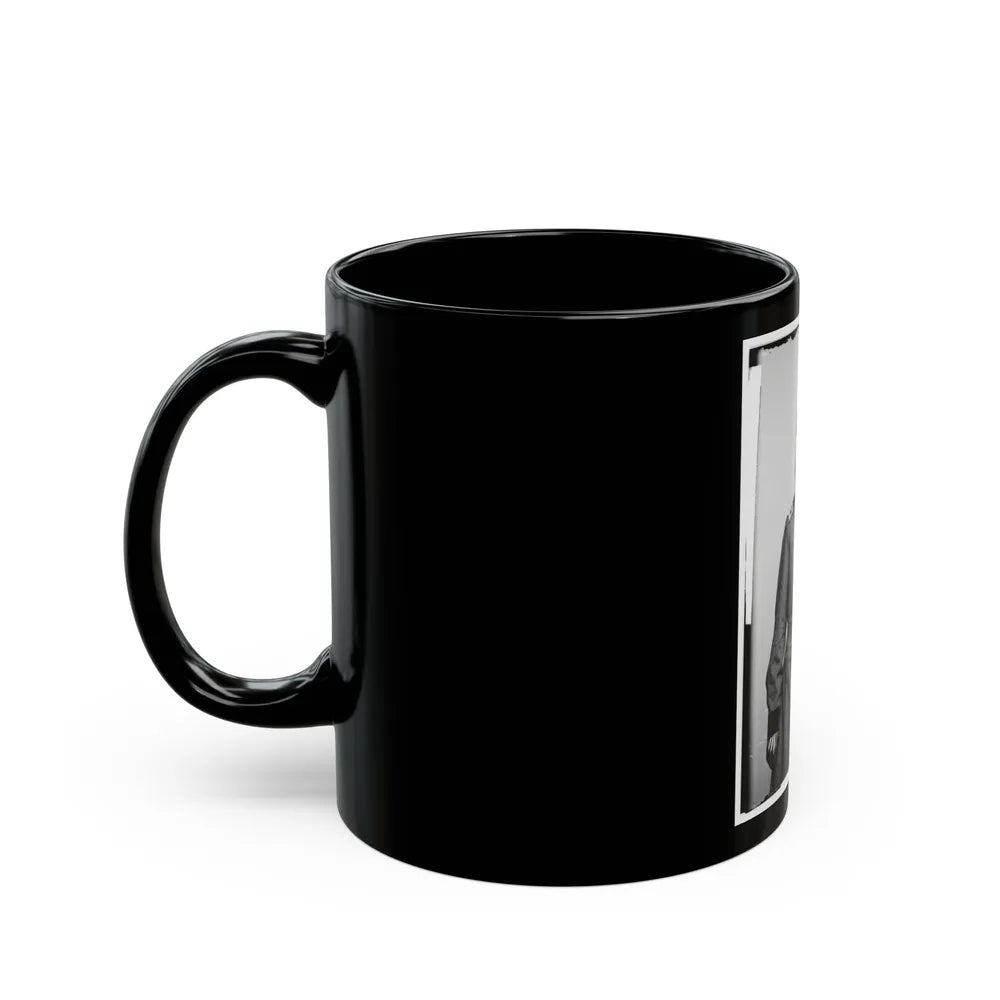 Portrait Of Maj. Gen. Thomas L. Crittenden, Officer Of The Federal Army (U.S. Civil War) Black Coffee Mug-Go Mug Yourself