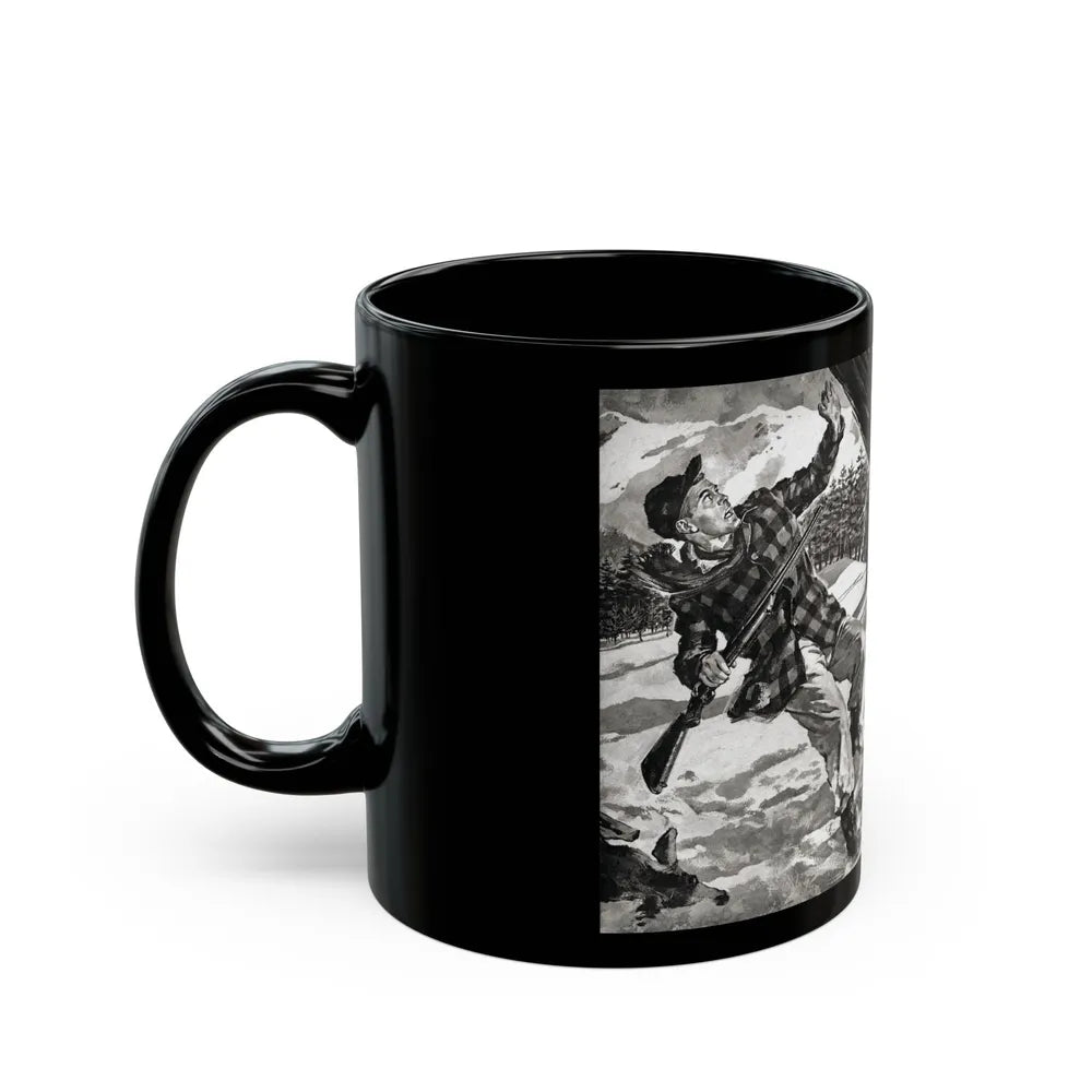 Deadfall, Adventure magazine, March 1958 - Black Coffee Mug-Go Mug Yourself