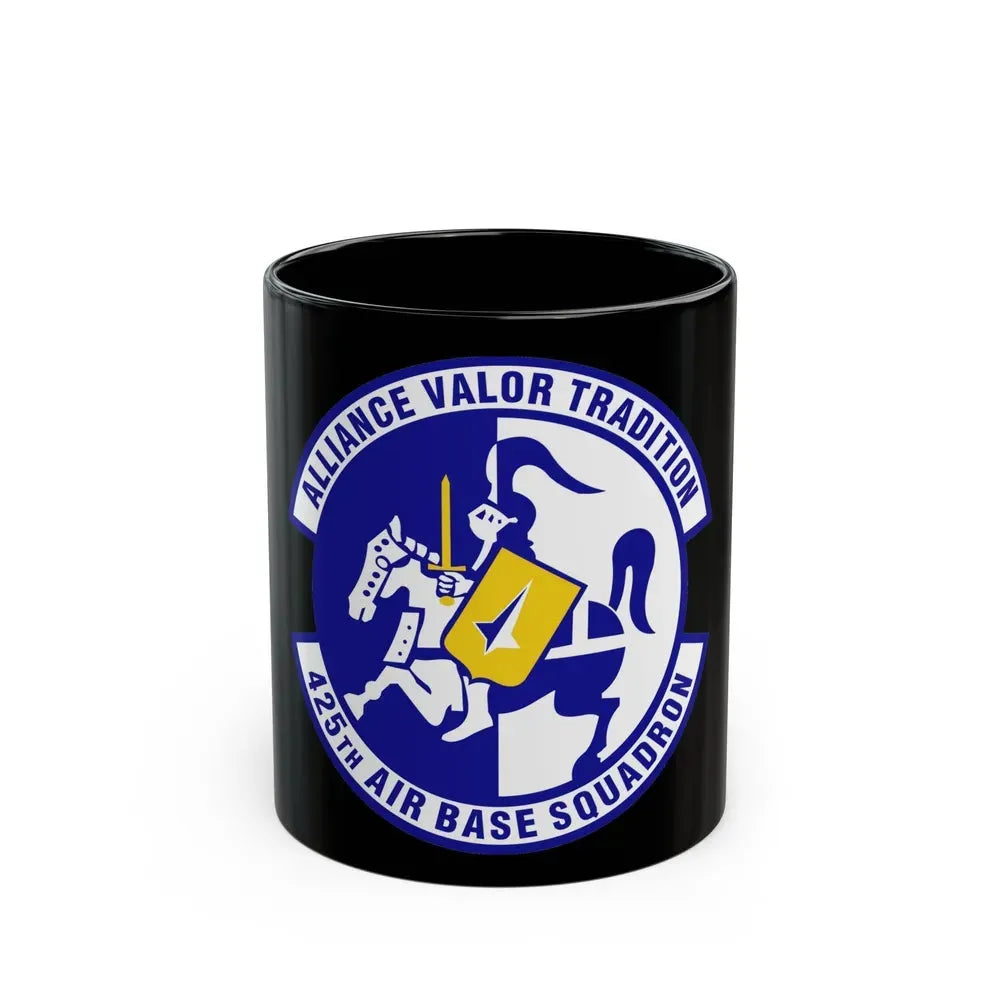 425th Air Base Squadron (U.S. Air Force) Black Coffee Mug 11oz - Go Mug Yourself