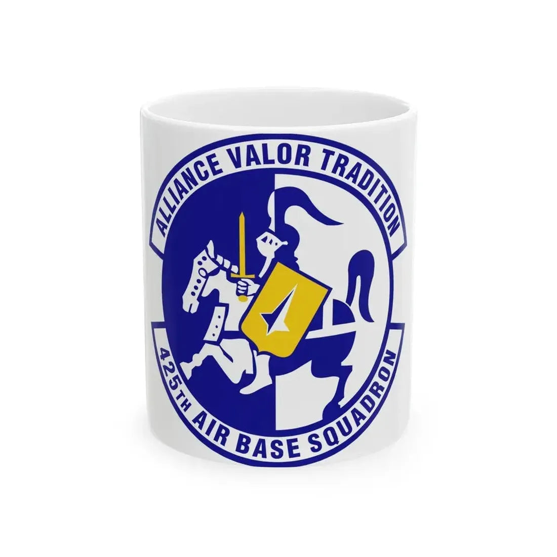 425th Air Base Squadron (U.S. Air Force) White Coffee Mug 11oz - Go Mug Yourself