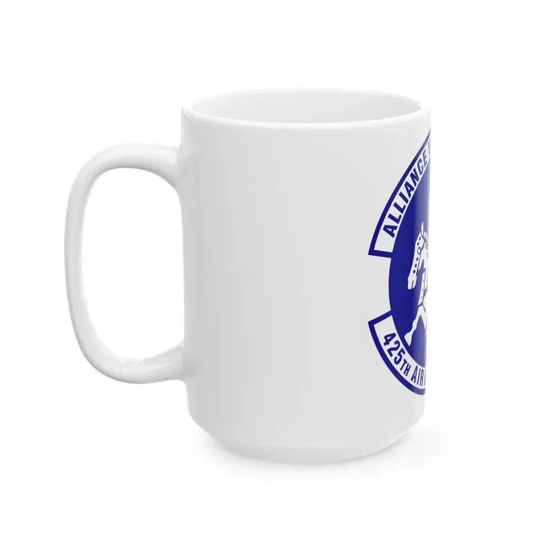 425th Air Base Squadron (U.S. Air Force) White Coffee Mug - Go Mug Yourself