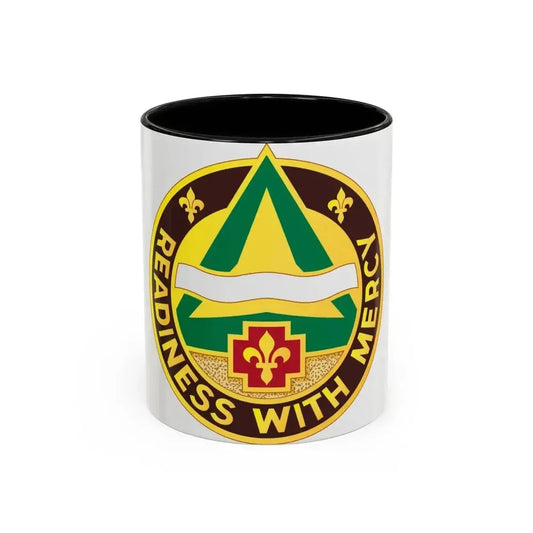 426 Medical Brigade 2 (U.S. Army) Accent Coffee Mug 11oz Black - Go Mug Yourself