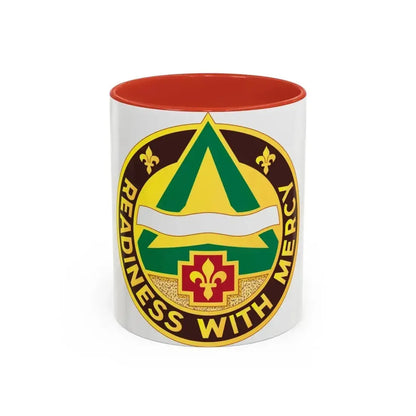 426 Medical Brigade 2 (U.S. Army) Accent Coffee Mug 11oz Red - Go Mug Yourself