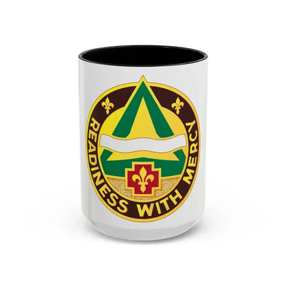 426 Medical Brigade 2 (U.S. Army) Accent Coffee Mug 15oz Black - Go Mug Yourself