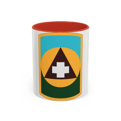 426 Medical Brigade (U.S. Army) Accent Coffee Mug-11oz-Red-Go Mug Yourself