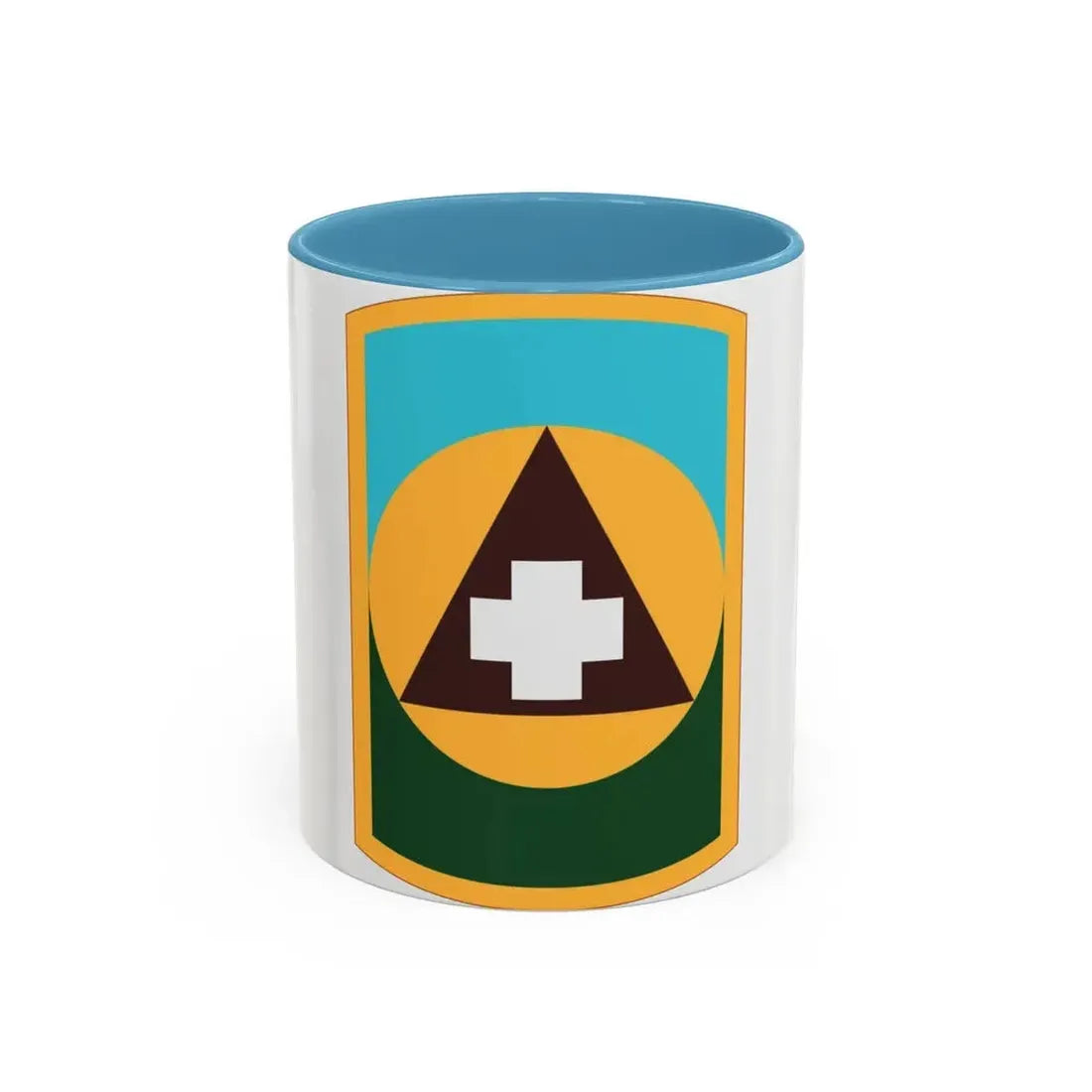 426 Medical Brigade (U.S. Army) Accent Coffee Mug 11oz Light Blue - Go Mug Yourself