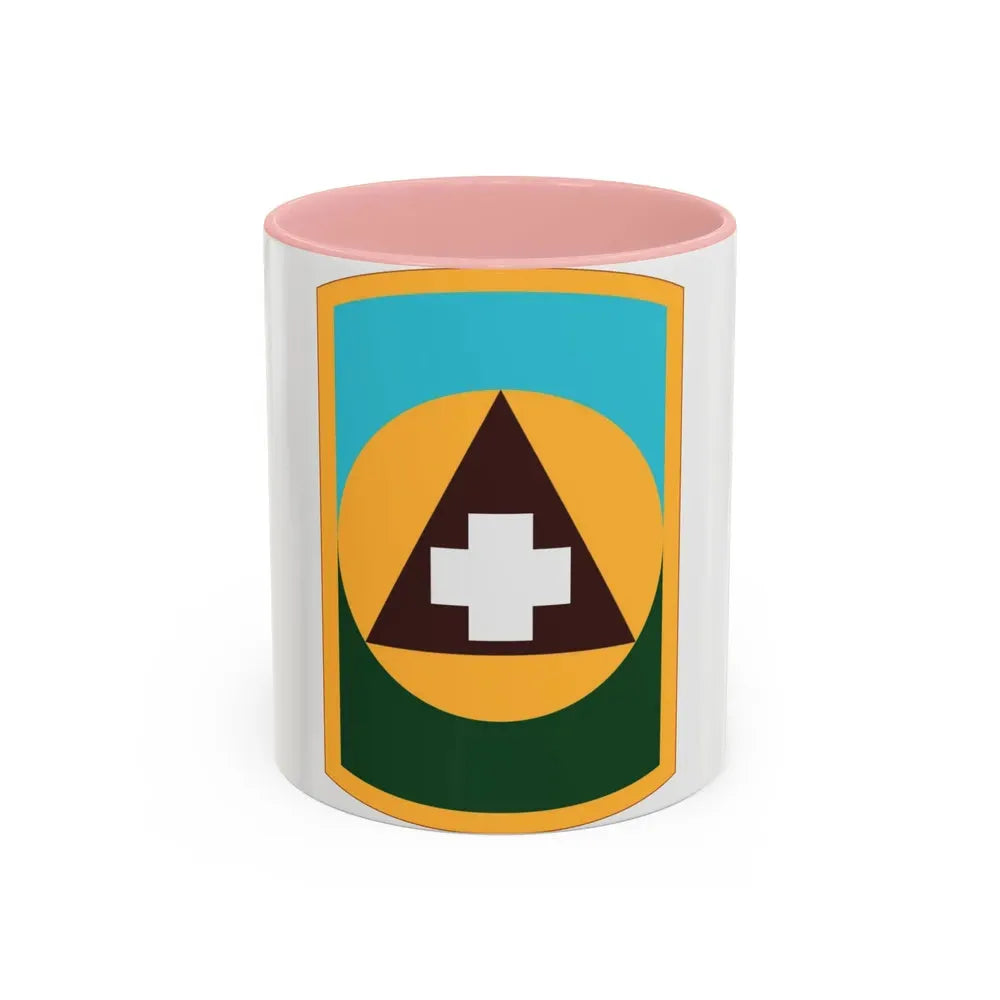 426 Medical Brigade (U.S. Army) Accent Coffee Mug 11oz Pink - Go Mug Yourself