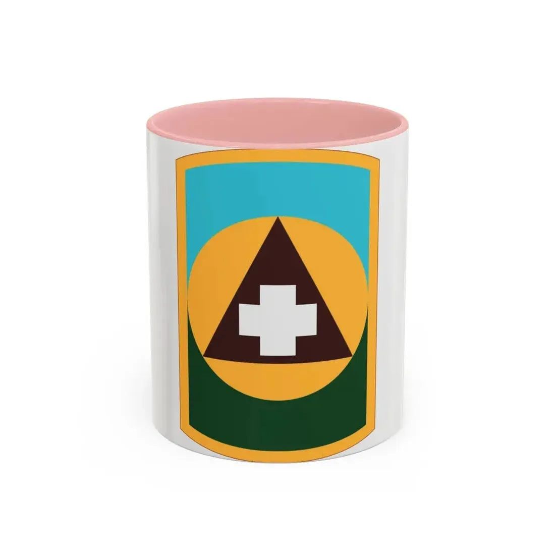 426 Medical Brigade (U.S. Army) Accent Coffee Mug 11oz Pink - Go Mug Yourself