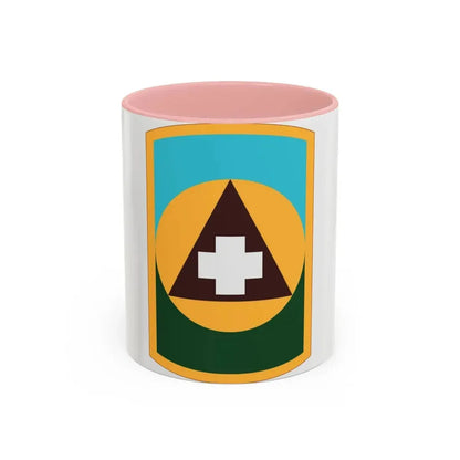 426 Medical Brigade (U.S. Army) Accent Coffee Mug 11oz Pink - Go Mug Yourself