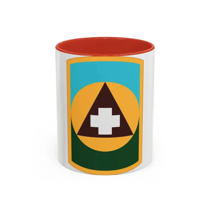 426 Medical Brigade (U.S. Army) Accent Coffee Mug 11oz Red - Go Mug Yourself