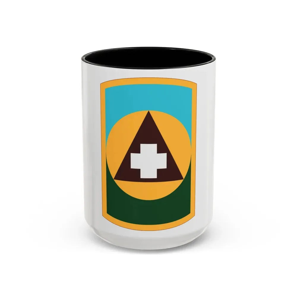 426 Medical Brigade (U.S. Army) Accent Coffee Mug 15oz Black - Go Mug Yourself