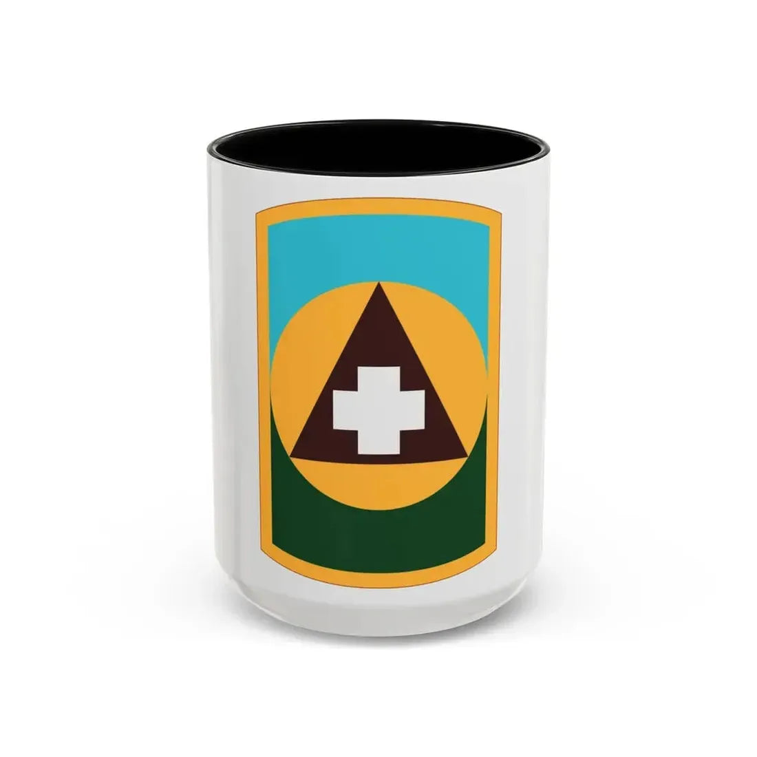 426 Medical Brigade (U.S. Army) Accent Coffee Mug 15oz Black - Go Mug Yourself