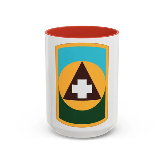 426 Medical Brigade (U.S. Army) Accent Coffee Mug 15oz Navy - Go Mug Yourself