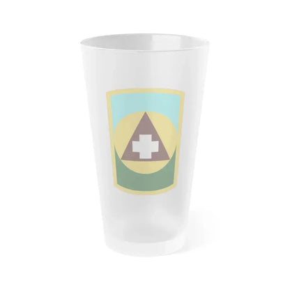 426 Medical Brigade (U.S. Army) Frosted Pint Glass 16oz Default Title - Go Mug Yourself