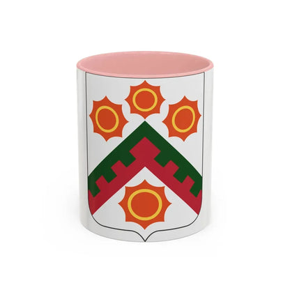 426 Signal Battalion 2 (U.S. Army) Accent Coffee Mug 11oz Pink - Go Mug Yourself