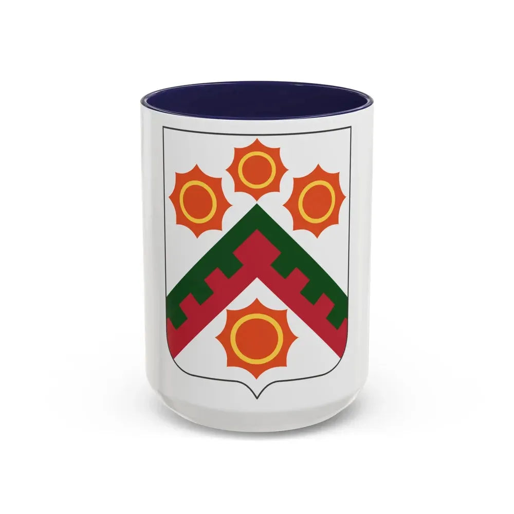 426 Signal Battalion 2 (U.S. Army) Accent Coffee Mug 15oz Navy - Go Mug Yourself