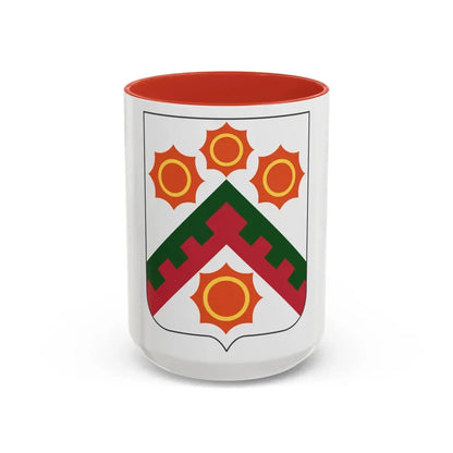 426 Signal Battalion 2 (U.S. Army) Accent Coffee Mug 15oz Red - Go Mug Yourself