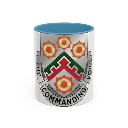 426 Signal Battalion (U.S. Army) Accent Coffee Mug 11oz Light Blue - Go Mug Yourself