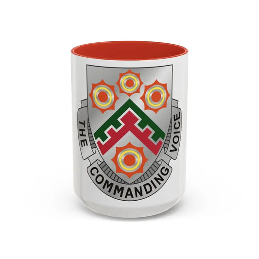 426 Signal Battalion (U.S. Army) Accent Coffee Mug 15oz Navy - Go Mug Yourself