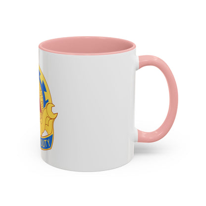 138 Maintenance Battalion (U.S. Army) Accent Coffee Mug