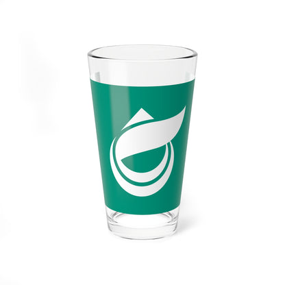 Flag of Kitashiroshima Hiroshima (Japan) Pint Glass 16oz
