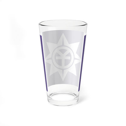 Flag of Okayama Okayama (Japan) Pint Glass 16oz