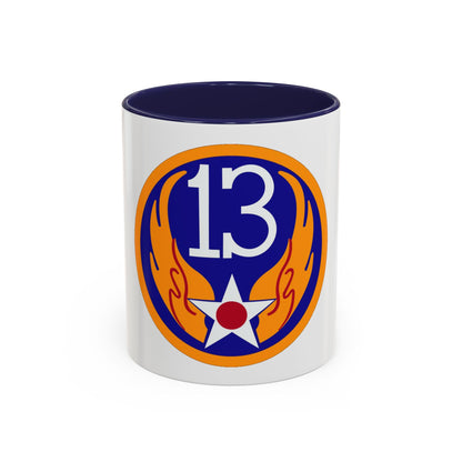 13 Air Force (U.S. Army) Accent Coffee Mug