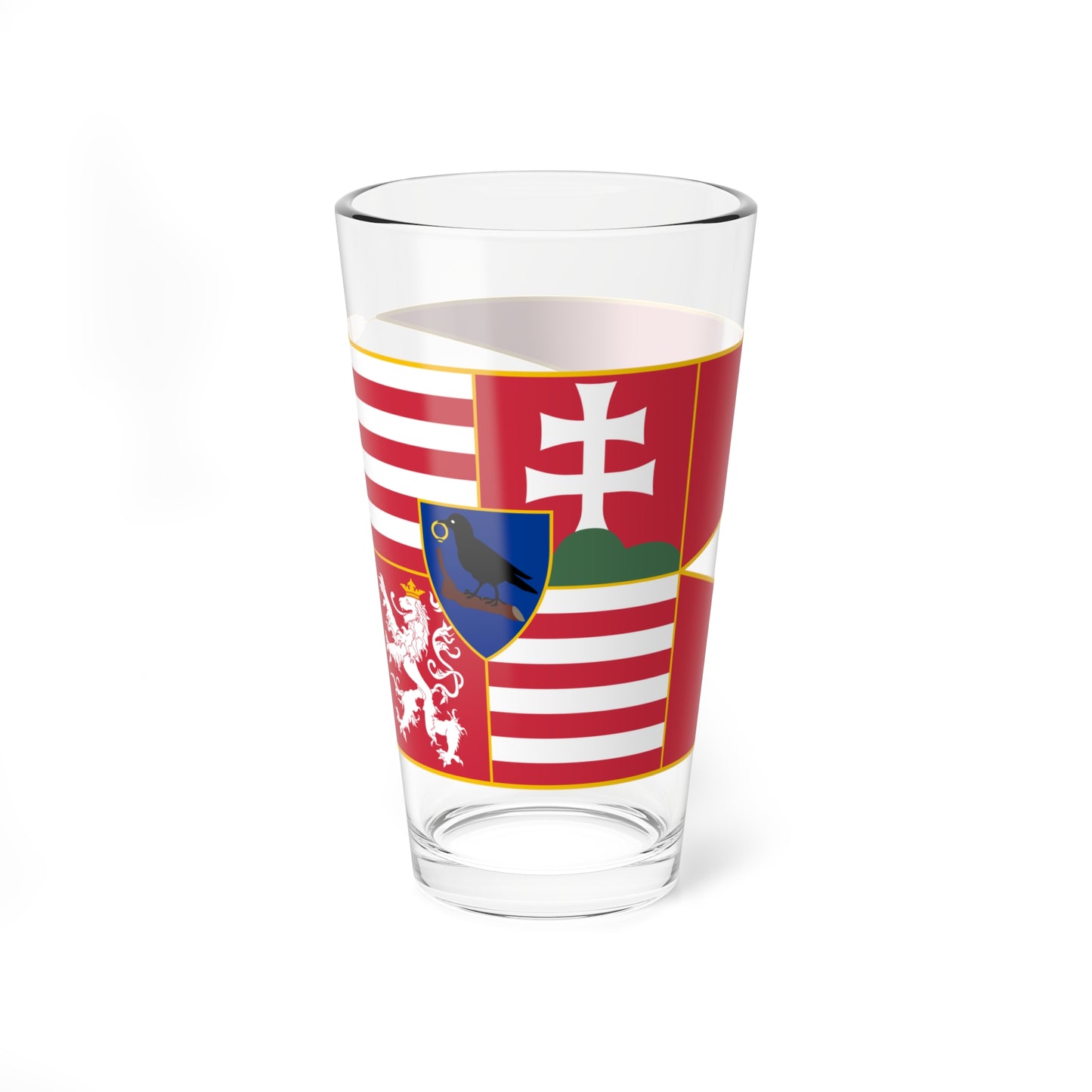 Flag of Matthias I of Hungary (Hungary) Pint Glass 16oz