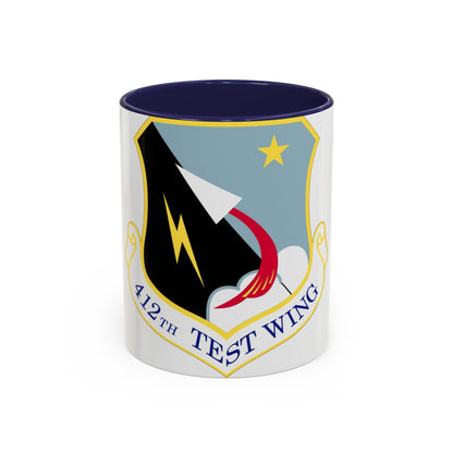 412th Test Wing (U.S. Air Force) Accent Coffee Mug