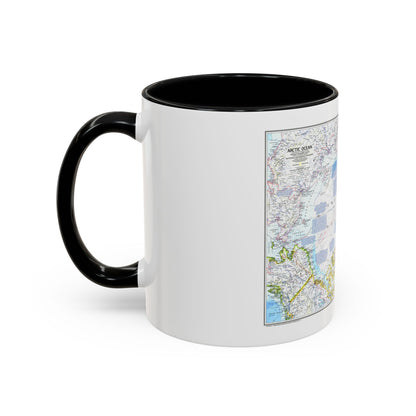 Arctic Ocean (1983) (Map) Accent Coffee Mug