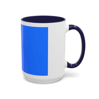 Naval Jack of Algeria - Accent Coffee Mug