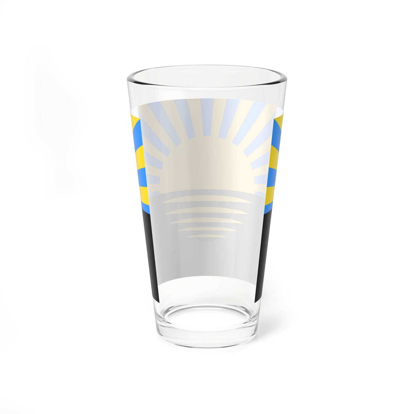 Flag of Donetsk Oblast (Ukraine) Pint Glass 16oz