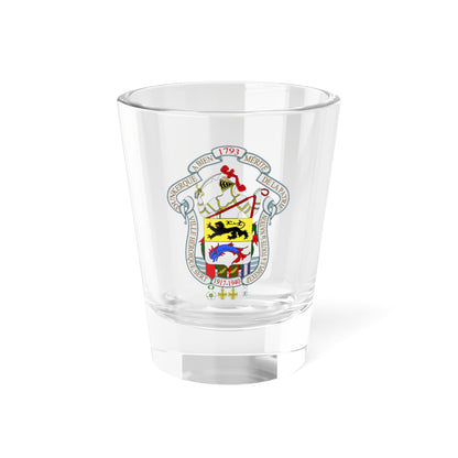 Grandes Armes de la Ville de Dunkerque 3 (France) (Coat of Arms) Shot Glass 1.5oz