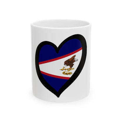 EuroSamoa Americana (United States) White Coffee Mug