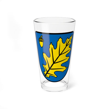 DEU Aystetten COA (Germany) (Coat of Arms) Pint Glass 16oz
