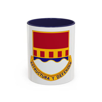 1402 Engineer Battalion (U.S. Army) Accent Coffee Mug