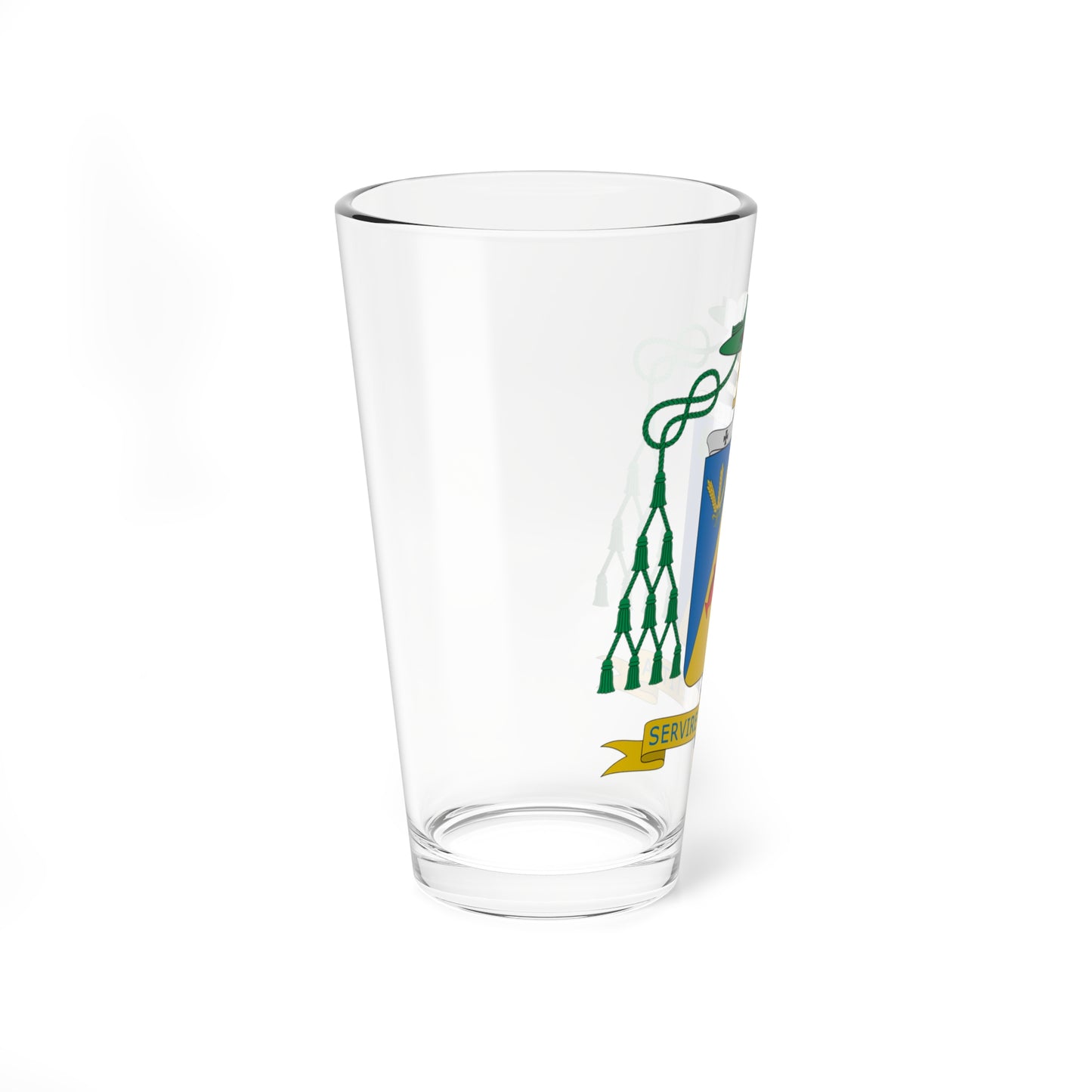 Escudo de Dimas Lara Barbosa (Spain) (Coat of Arms) Pint Glass 16oz