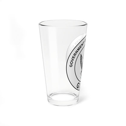 Seal of the Government of Southern Sudan 2005-2011 color (South Sudan) (Coat of Arms) Pint Glass 16oz