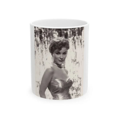 Debra Paget #472 (Vintage Female Icon) White Coffee Mug-11oz-Go Mug Yourself