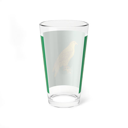 Flag of Aurgazinsky rayon (Russia) Pint Glass 16oz