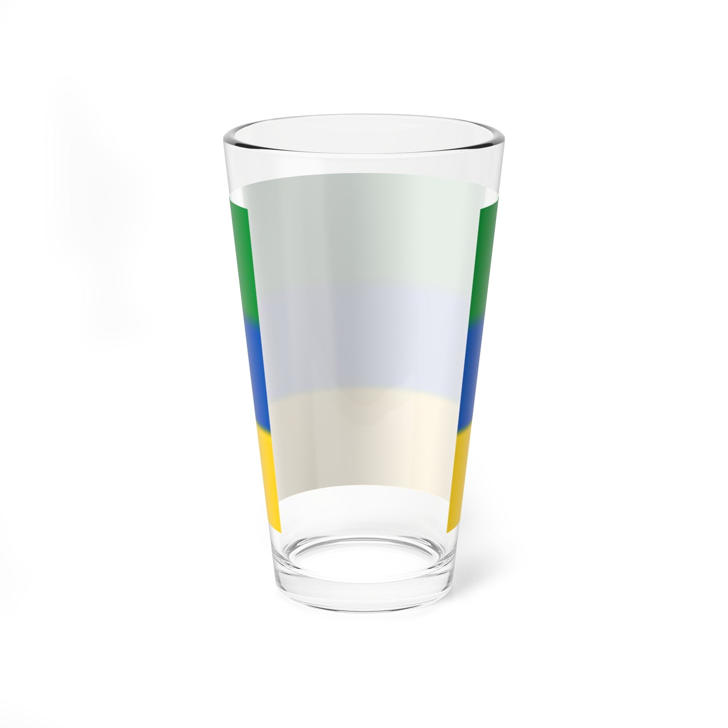 Flag of Nyzhnie Luhansk Oblast (Ukraine) Pint Glass 16oz