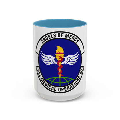 82d Medical Operations Squadron (U.S. Air Force) Accent Coffee Mug