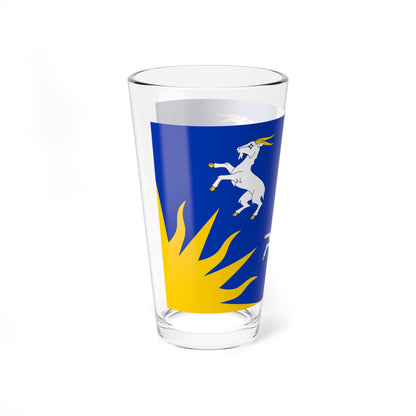Flag of Merionethshire (United Kingdom) Pint Glass 16oz