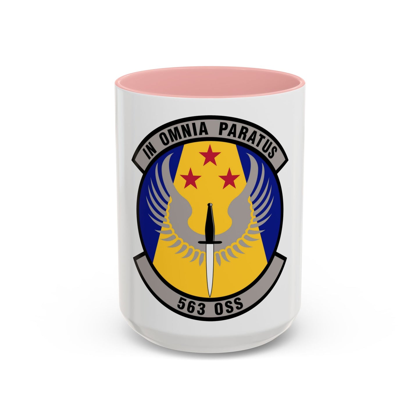 563d Operations Support Squadron (U.S. Air Force) Accent Coffee Mug